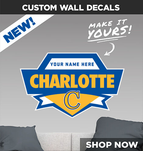 Charlotte Tarpons Make It Yours: Wall Decals - Dual Banner