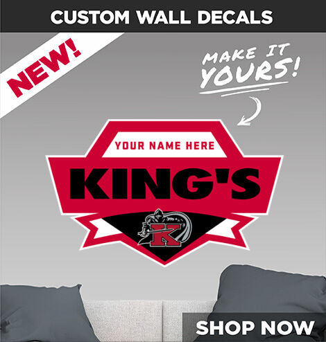 King's Knights Make It Yours: Wall Decals - Dual Banner