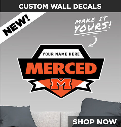 Merced Bears Make It Yours: Wall Decals - Dual Banner