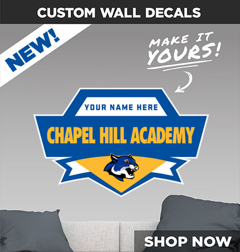 Chapel Hill Academy Cougars Decal Dual Banner Banner