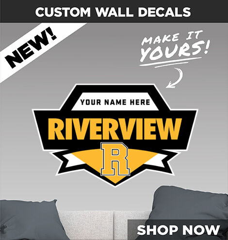 RIVERVIEW HIGH SCHOOL RAIDERS Make It Yours: Wall Decals - Dual Banner