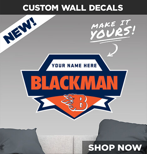 Blackman Blaze Make It Yours: Wall Decals - Dual Banner