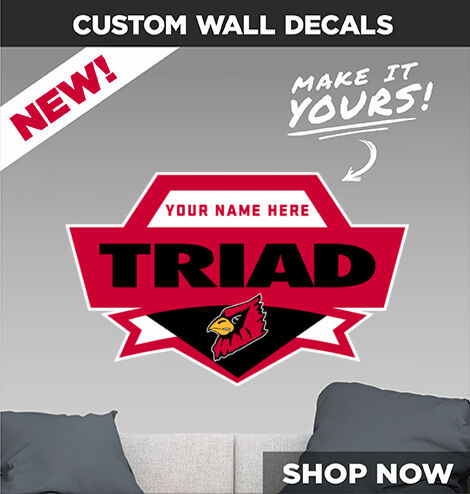 TRIAD CARDINALS ONLINE STORE Decal Dual Banner Banner