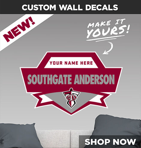 SOUTHGATE ANDERSON HIGH SCHOOL TITANS Make It Yours: Wall Decals - Dual Banner