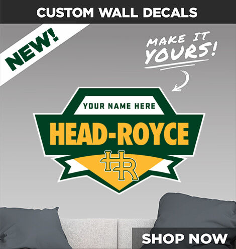Head-Royce Jayhawks Make It Yours: Wall Decals - Dual Banner