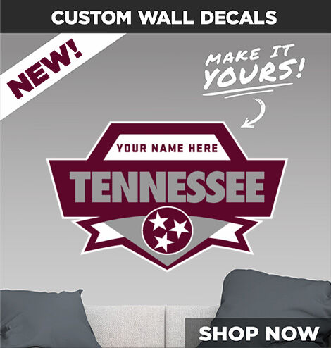 Tennessee Vikings Make It Yours: Wall Decals - Dual Banner