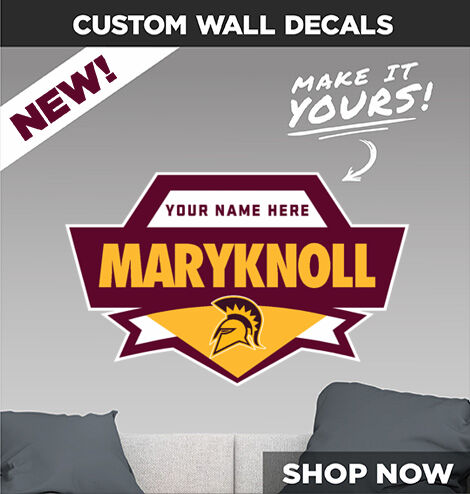 Maryknoll Spartans Make It Yours: Wall Decals - Dual Banner