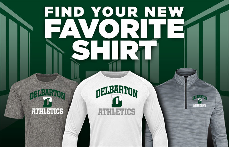 DELBARTON SCHOOL GREEN WAVE Find Your Favorite Shirt No EMB - Dual Banner