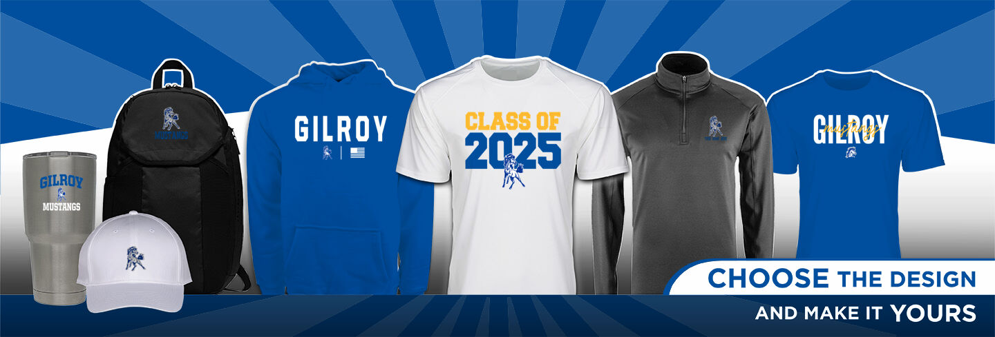 Gilroy Mustangs No Text Hero Banner - Single Banner