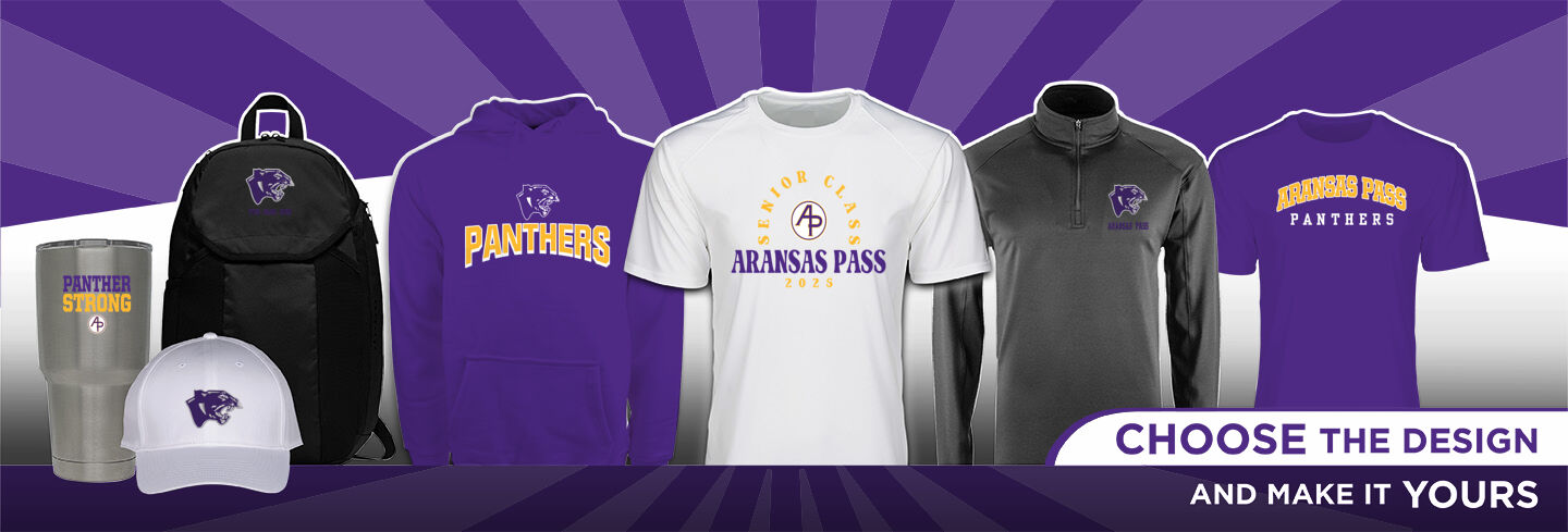 ARANSAS PASS HIGH SCHOOL PANTHERS No Text Hero Banner - Single Banner