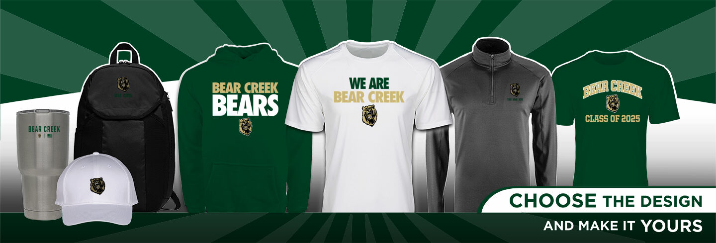 Bear Creek Bears No Text Hero Banner - Single Banner