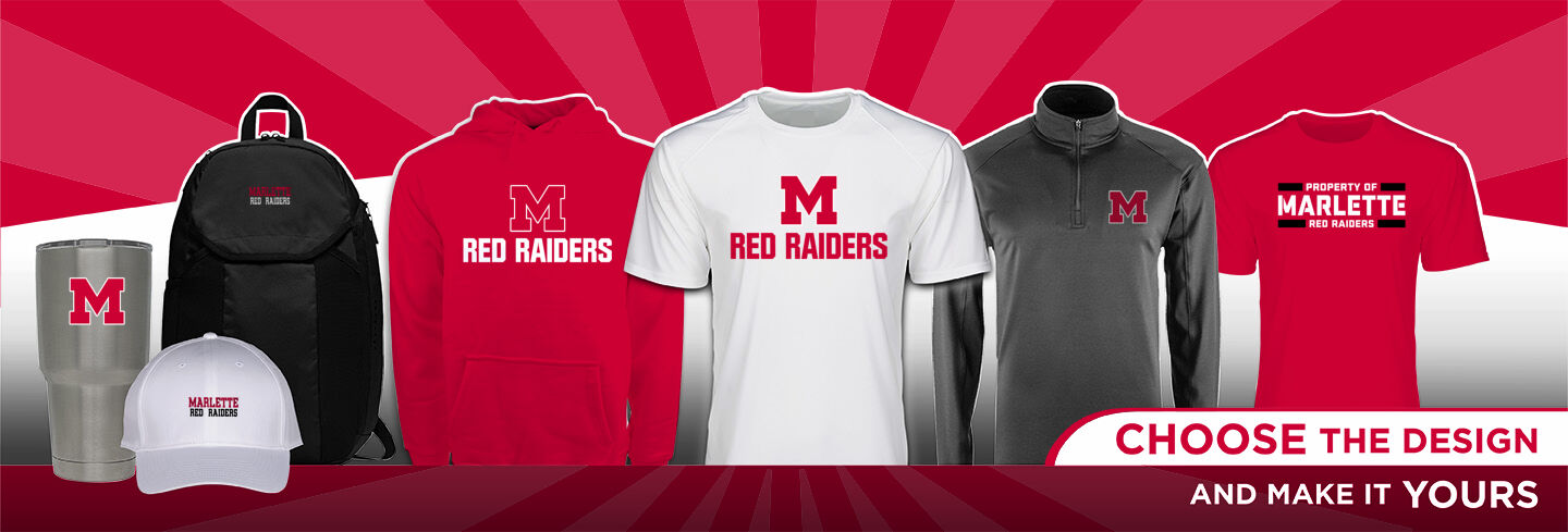 Marlette Red Raiders No Text Hero Banner - Single Banner
