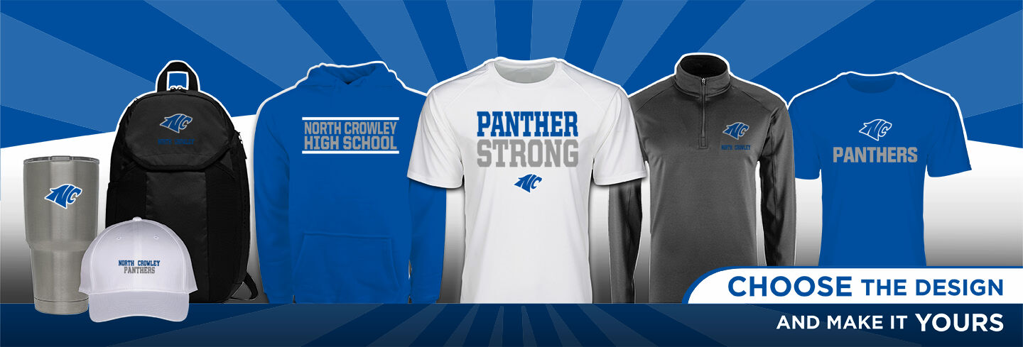 NORTH CROWLEY HIGH SCHOOL PANTHERS No Text Hero Banner - Single Banner