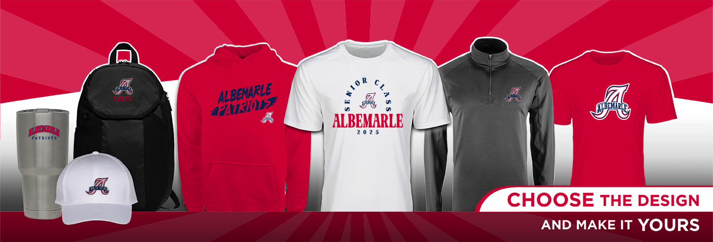 ALBEMARLE HIGH SCHOOL PATRIOTS No Text Hero Banner - Single Banner
