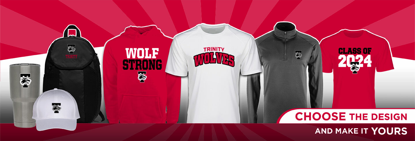 TRINITY HIGH SCHOOL WOLVES No Text Hero Banner - Single Banner