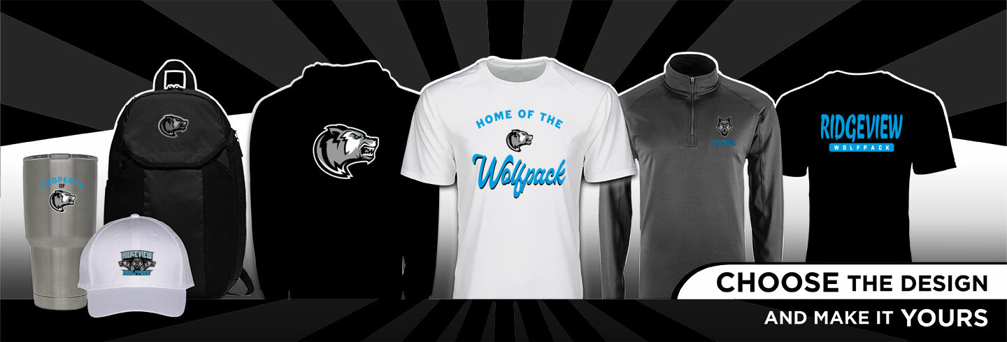 RIDGEVIEW HIGH SCHOOL WOLFPACK No Text Hero Banner - Single Banner