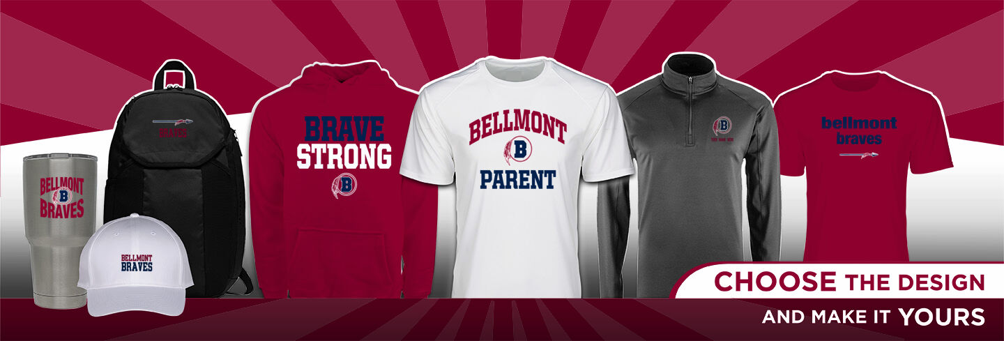 BELLMONT HIGH SCHOOL BRAVES DECATUR Indiana Sideline Store BSN 