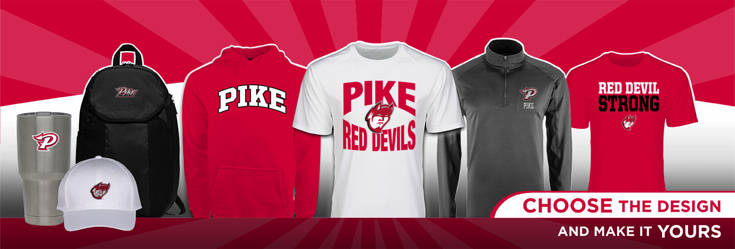 Pike Red Devils No Text Hero Banner - Single Banner