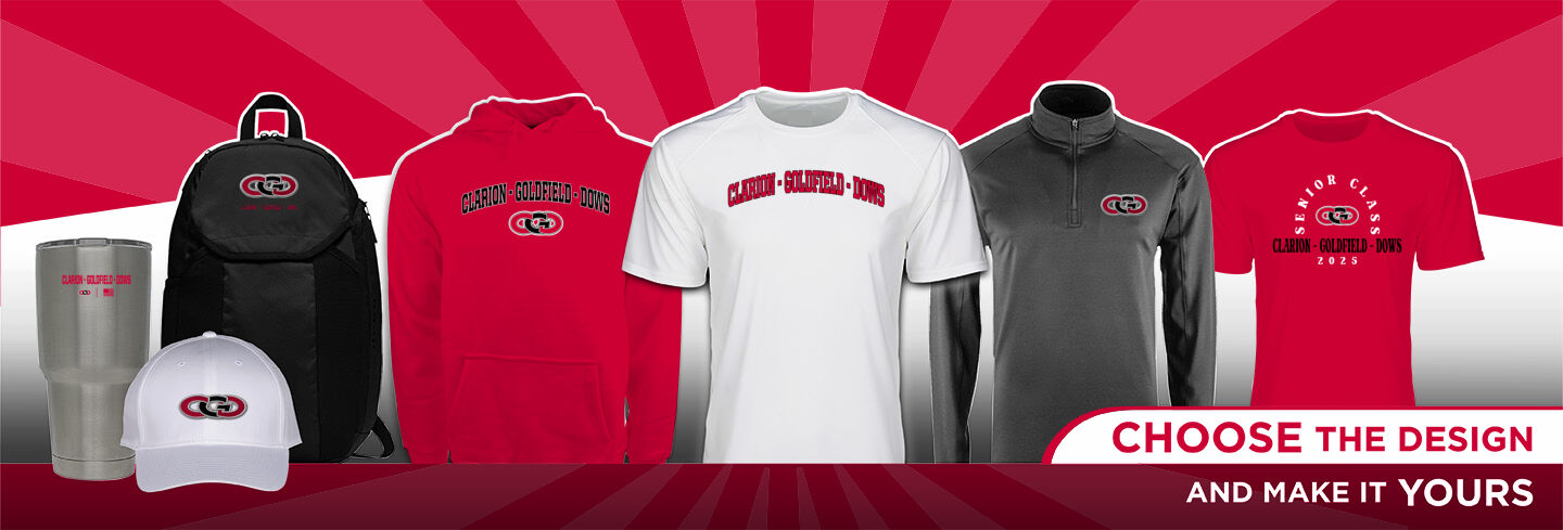 CLARION-GOLDFIELD-DOWS HIGH SCHOOL COWBOYS No Text Hero Banner - Single Banner