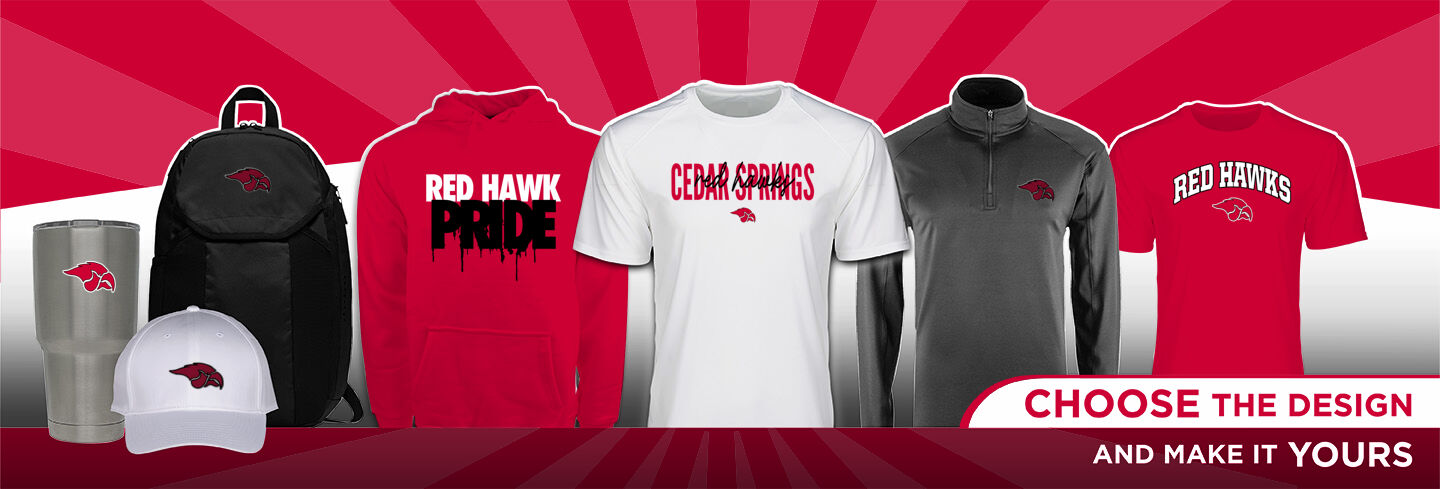 CEDAR SPRINGS RED HAWKS purpose. potential. pride No Text Hero Banner - Single Banner