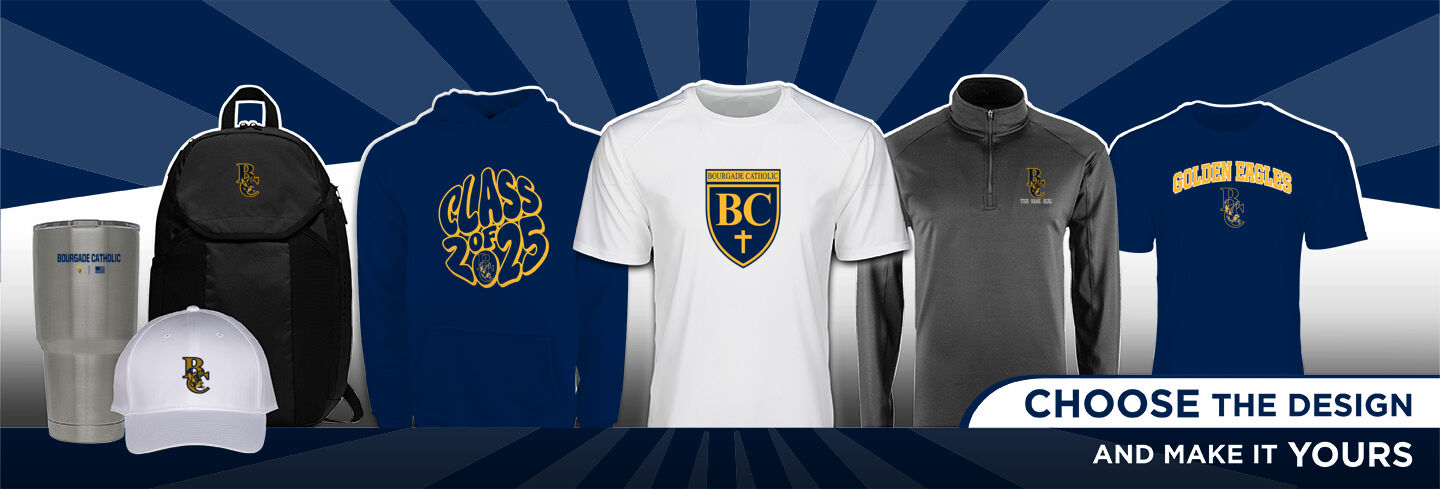 Bourgade Catholic Golden Eagles No Text Hero Banner - Single Banner