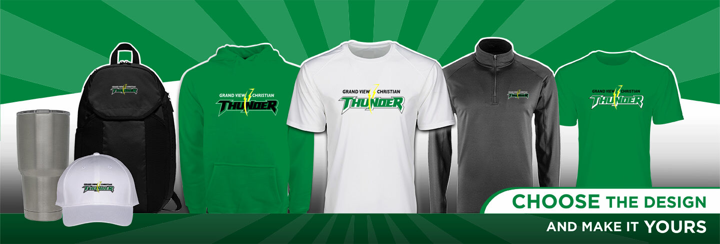 GRAND VIEW CHRISTIAN SCHOOL Thunder No Text Hero Banner - Single Banner