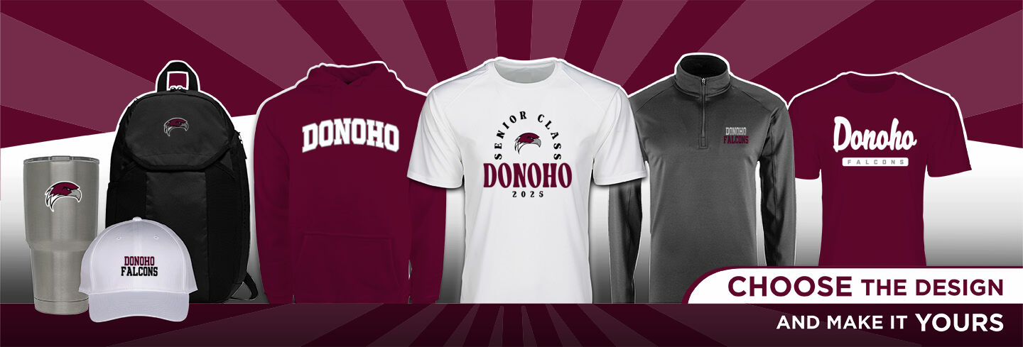 Donoho Falcons No Text Hero Banner - Single Banner