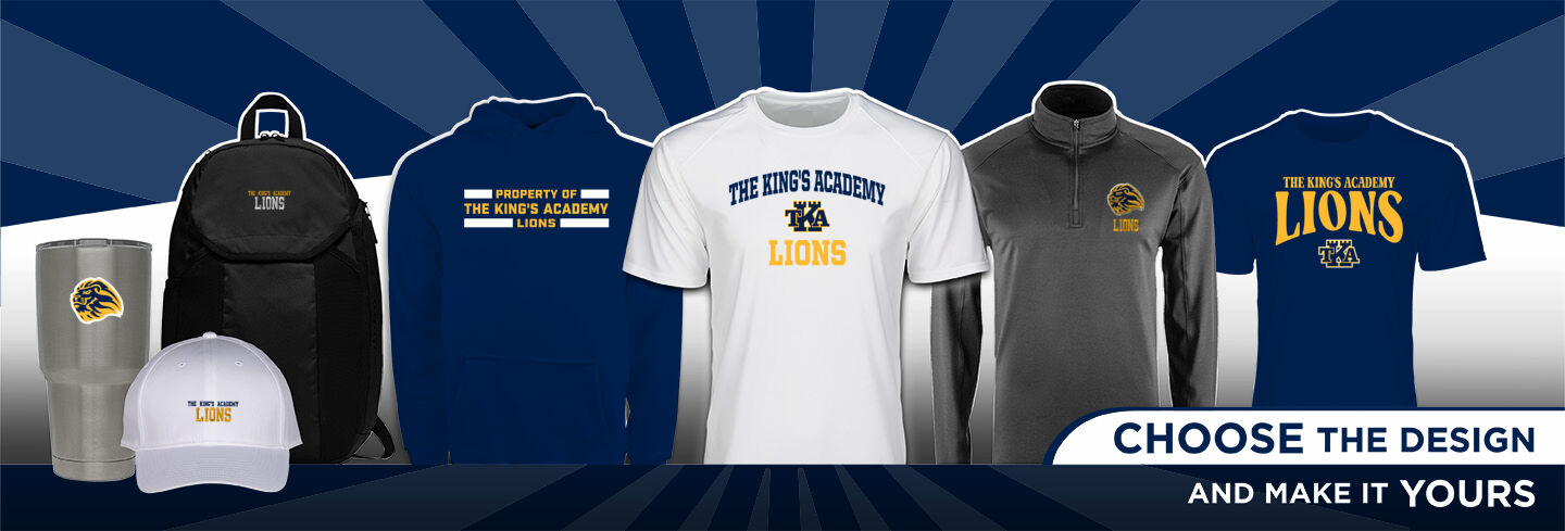 THE KING'S ACADEMY LIONS official sideline store No Text Hero Banner - Single Banner