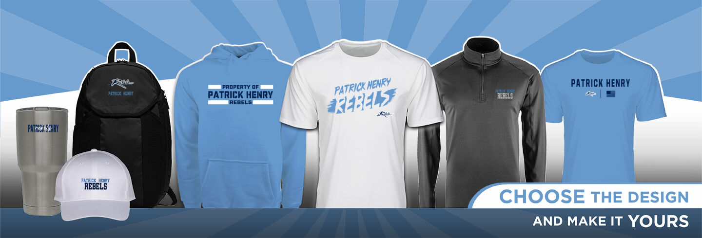 PATRICK HENRY HIGH SCHOOL REBELS No Text Hero Banner - Single Banner