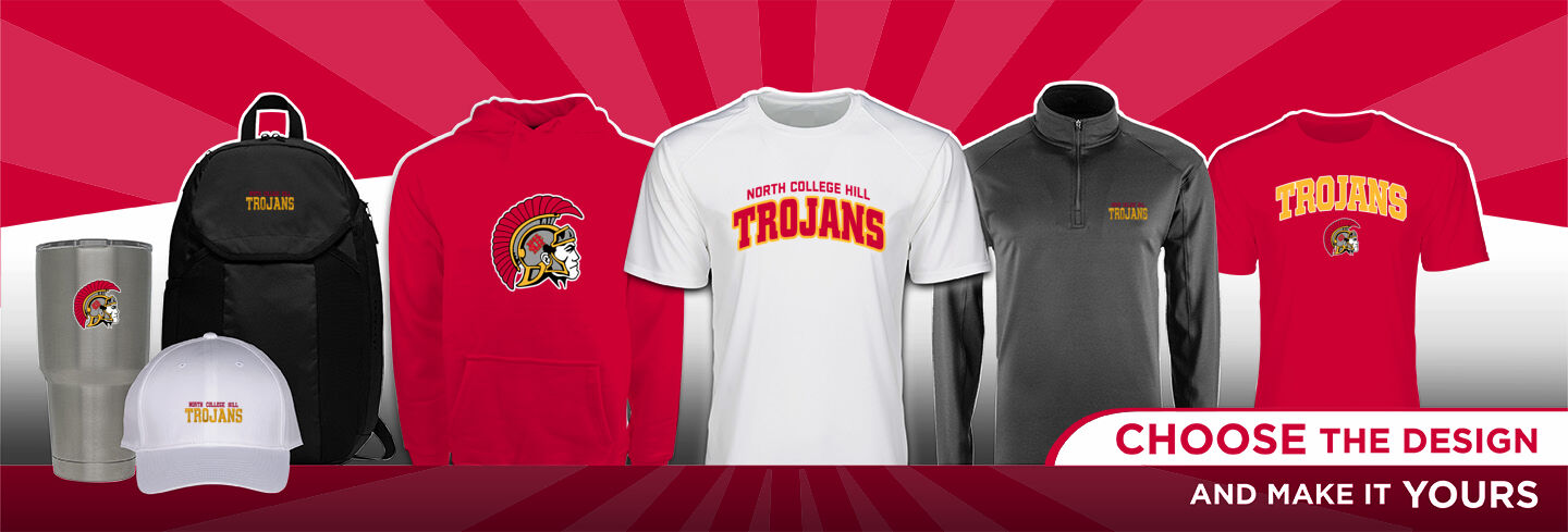 NORTH COLLEGE HILL TROJANS No Text Hero Banner - Single Banner