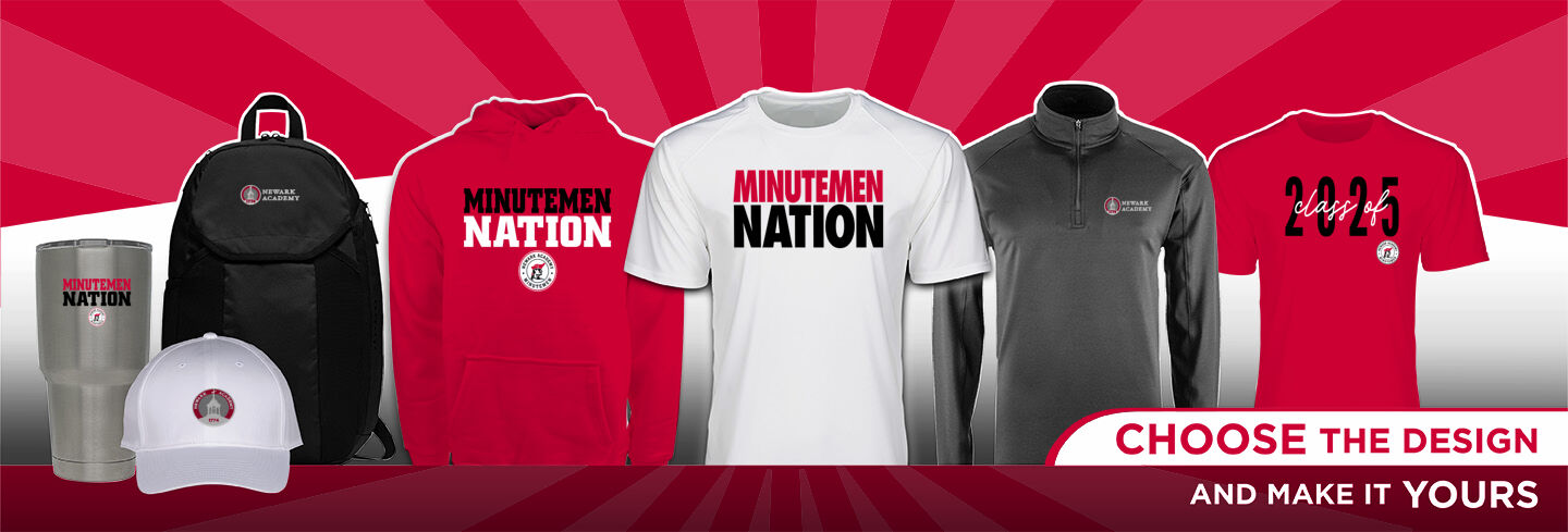 NEWARK ACADEMY MINUTEMEN No Text Hero Banner - Single Banner