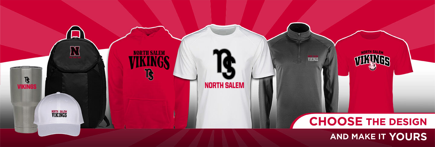 NORTH SALEM HIGH SCHOOL VIKINGS No Text Hero Banner - Single Banner