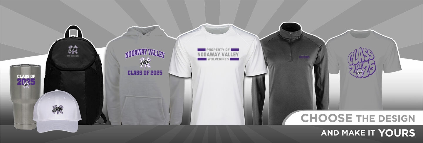 NODAWAY VALLEY HIGH SCHOOL WOLVERINES No Text Hero Banner - Single Banner