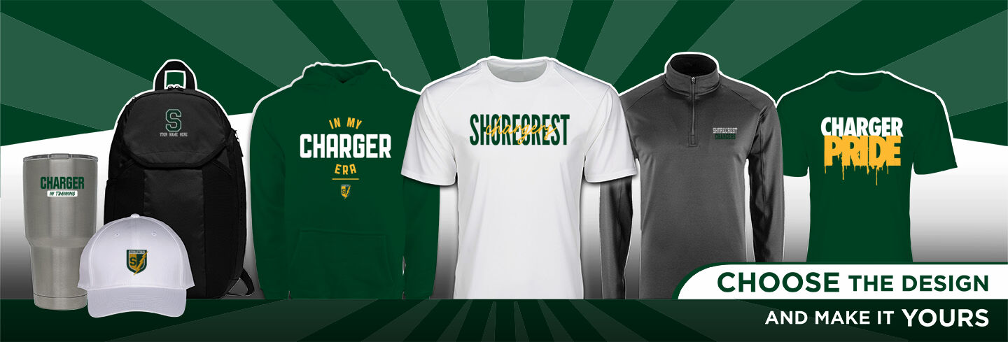 Shorecrest Chargers No Text Hero Banner - Single Banner