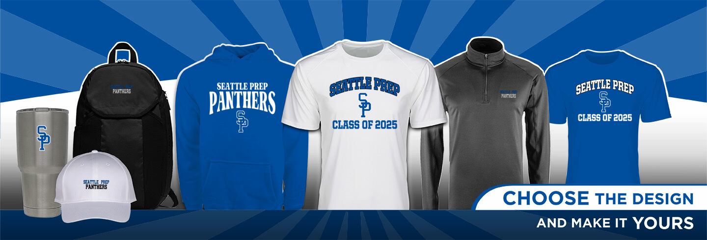 SEATTLE PREP SCHOOL PANTHERS No Text Hero Banner - Single Banner