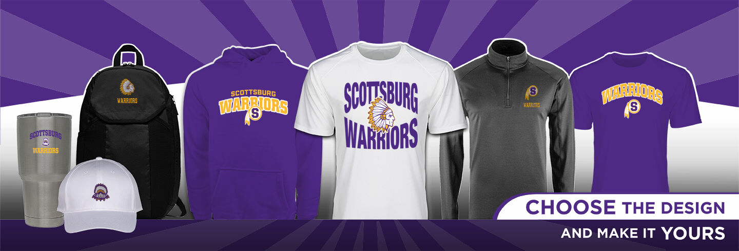 Scottsburg Warriors No Text Hero Banner - Single Banner