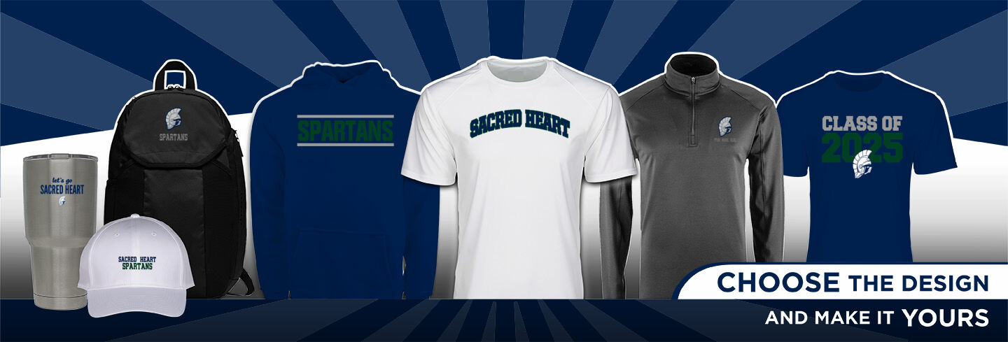 Sacred Heart  Spartans No Text Hero Banner - Single Banner