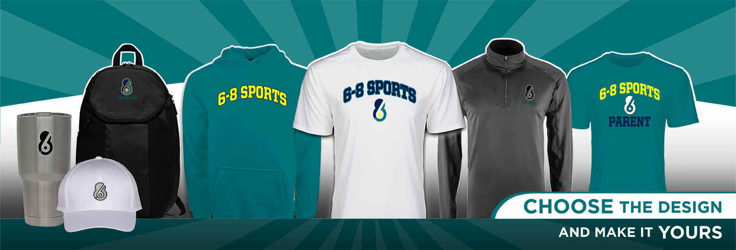 6-8 Sports  Online Apparel Store No Text Hero Banner - Single Banner