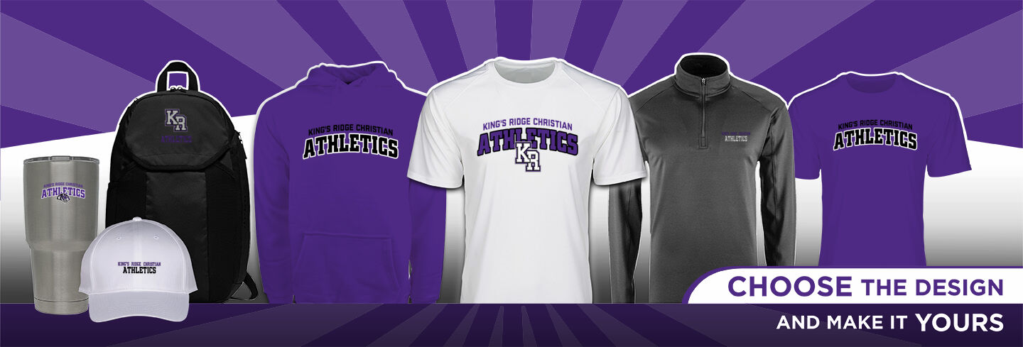 King's Ridge Christian Tigers No Text Hero Banner - Single Banner