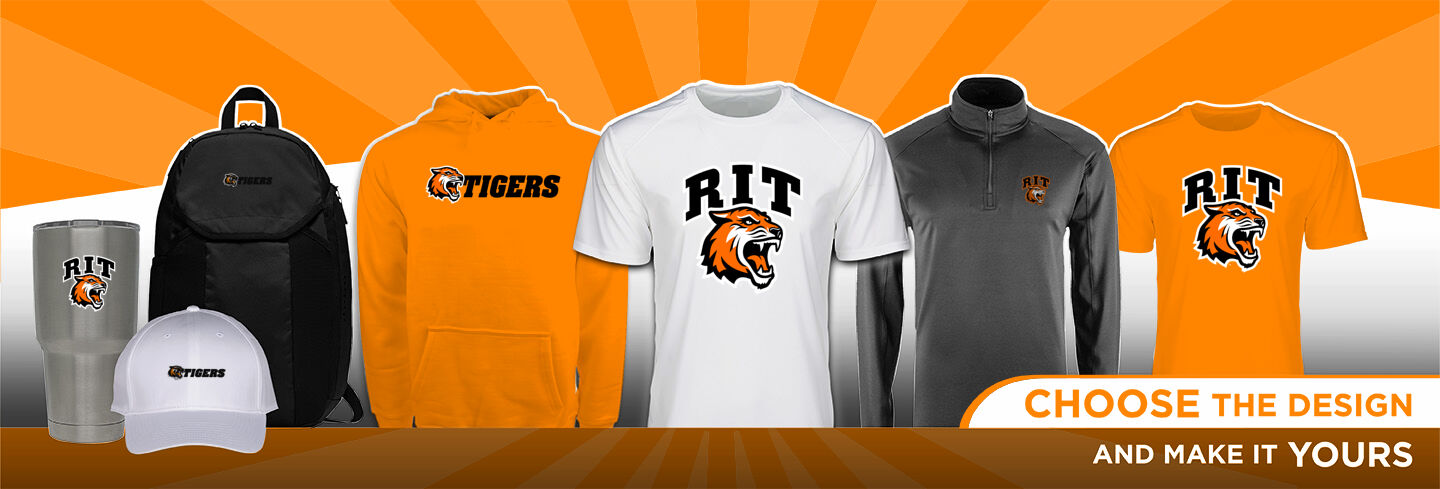 Rochester Institute of Technology Tigers No Text Hero Banner - Single Banner