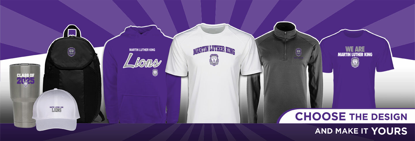 Martin luther King Lions No Text Hero Banner - Single Banner
