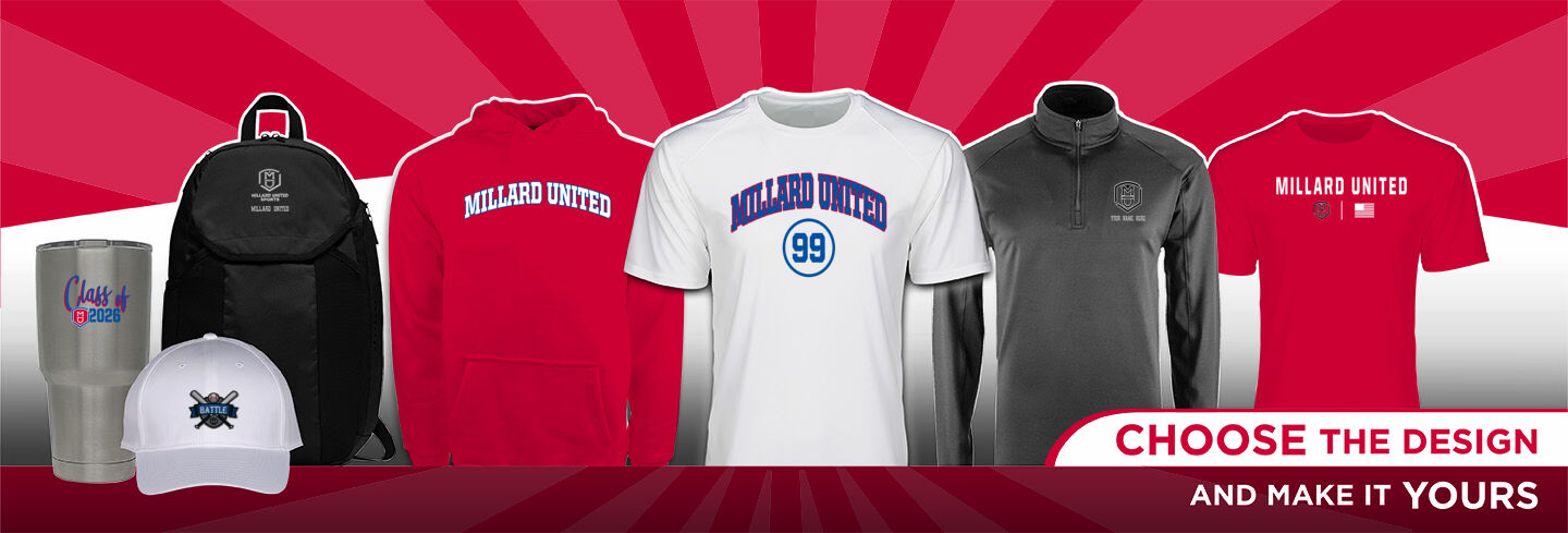Millard United Sports Online Apparel Store No Text Hero Banner - Single Banner
