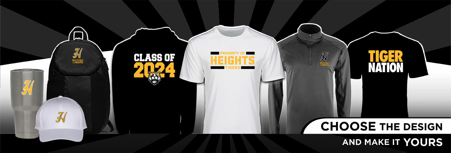 Heights Tigers No Text Hero Banner - Single Banner