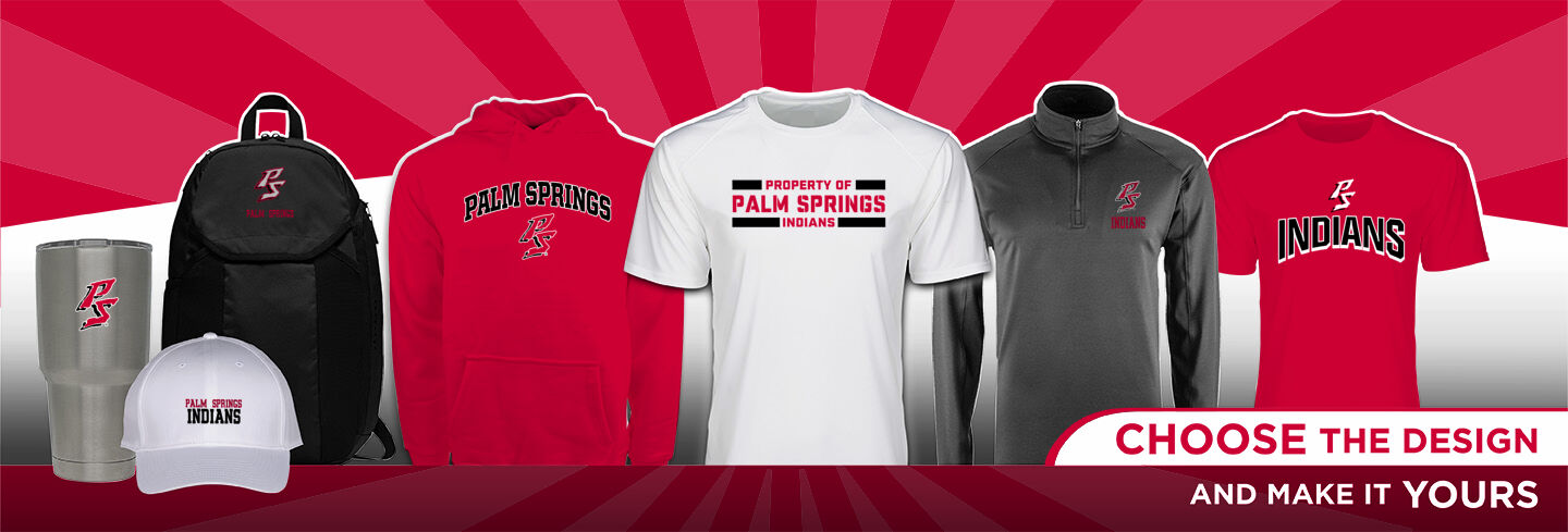 Palm Springs Indians No Text Hero Banner - Single Banner