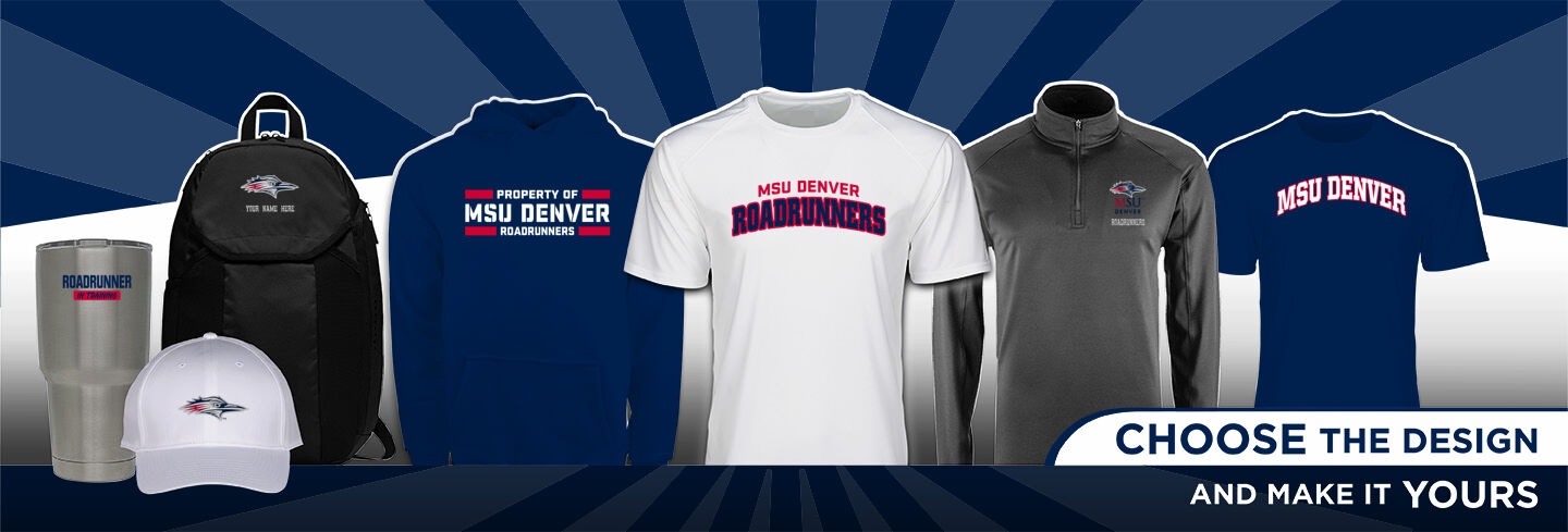 MSU Denver Roadrunners No Text Hero Banner - Single Banner