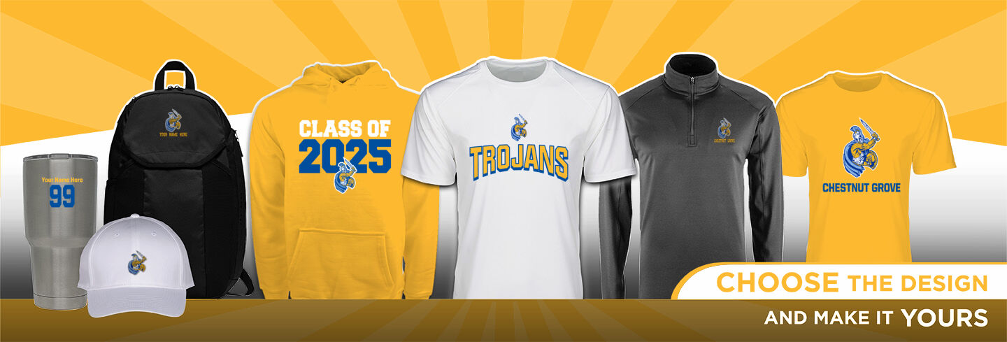 Chestnut Grove Trojans No Text Hero Banner - Single Banner