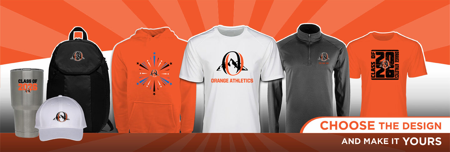 Orange Athletics INDIAN LAKE LONG LAKE No Text Hero Banner - Single Banner