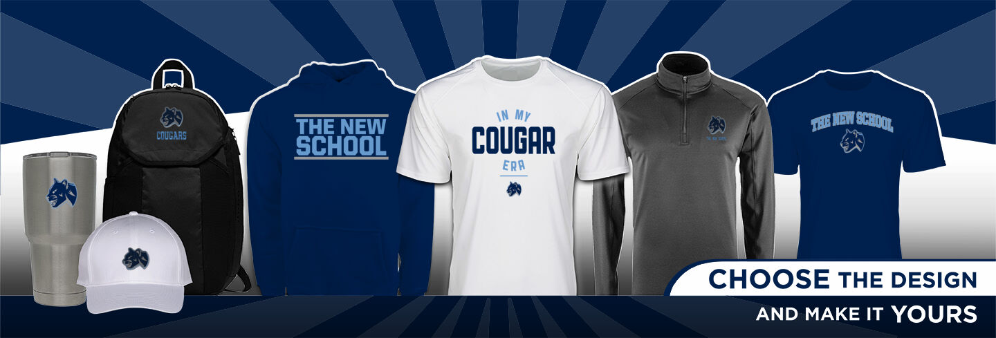 The New School Cougars No Text Hero Banner - Single Banner