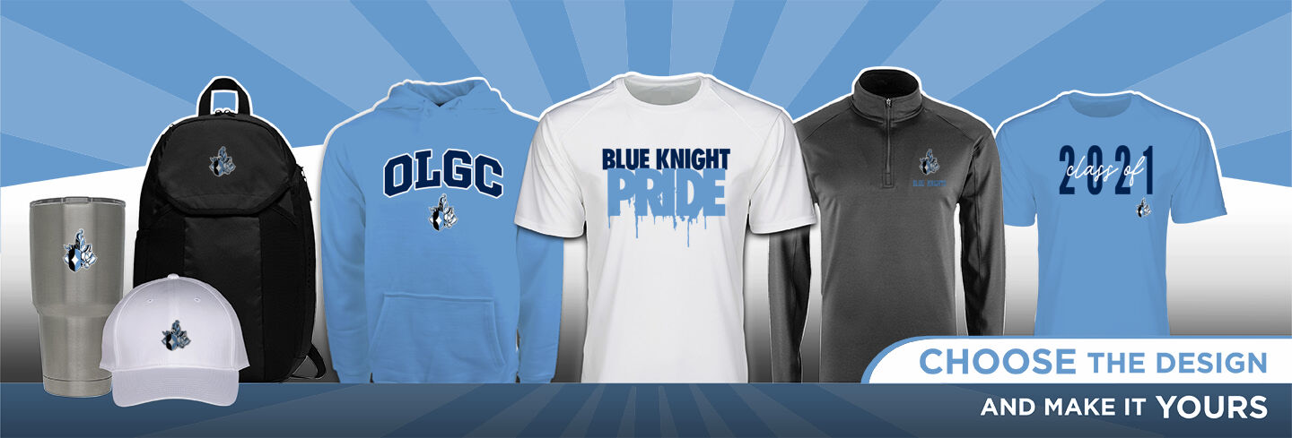 OLGC Blue Knights No Text Hero Banner - Single Banner
