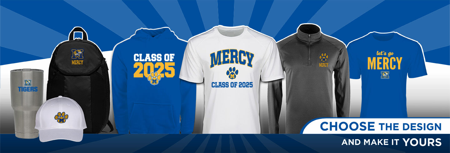Mercy High School Tigers Online Store No Text Hero Banner - Single Banner